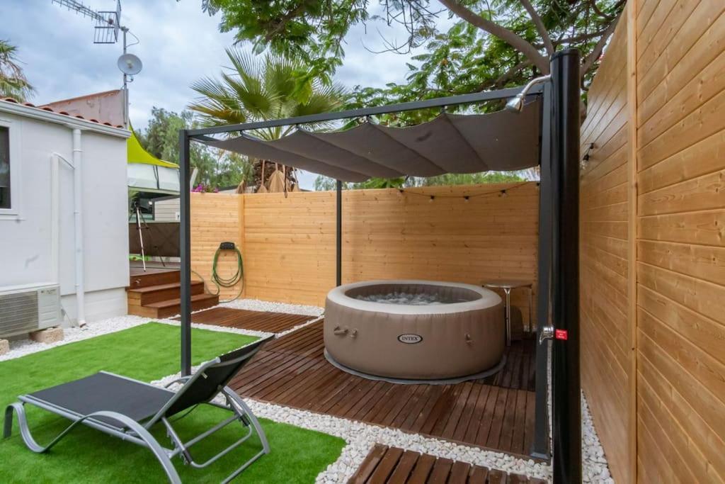Private Paradise On Cozy Campsite, Jacuzzi, Netflix Las Galletas Exterior photo