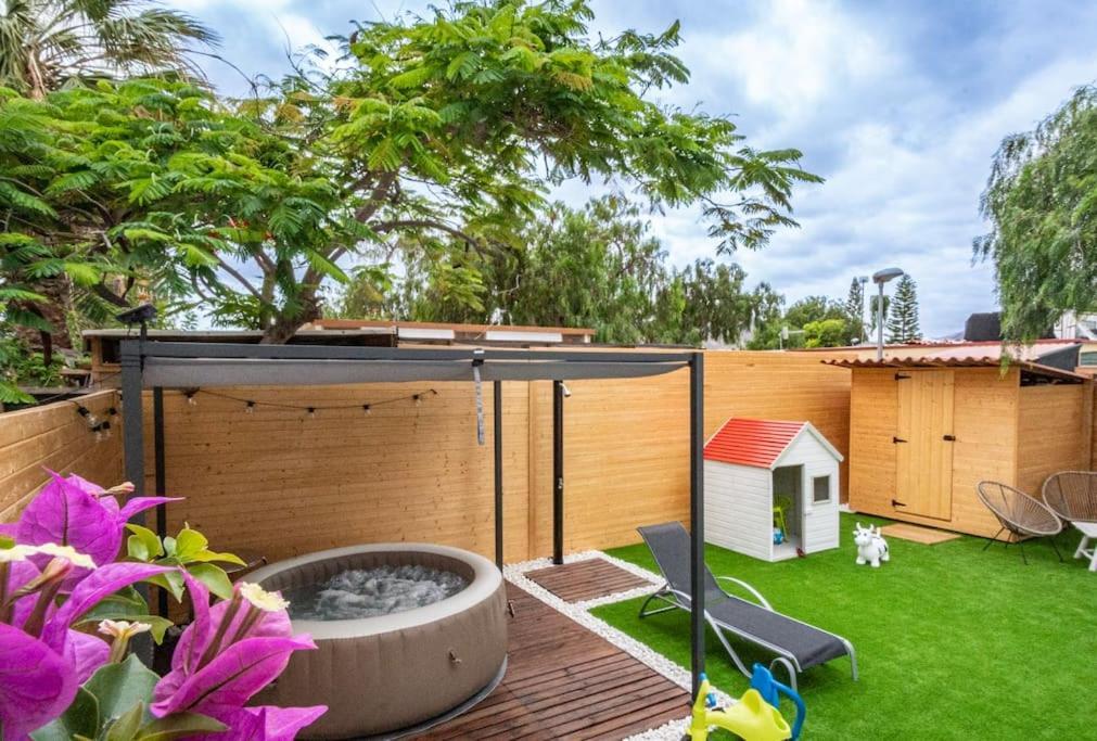 Private Paradise On Cozy Campsite, Jacuzzi, Netflix Las Galletas Exterior photo